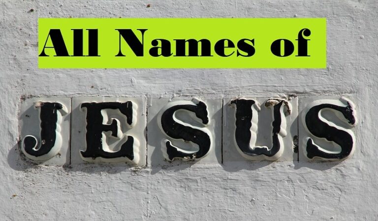 All Names of Jesus Christ